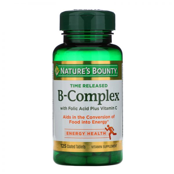 Natures bounty b-complex 125 tabs