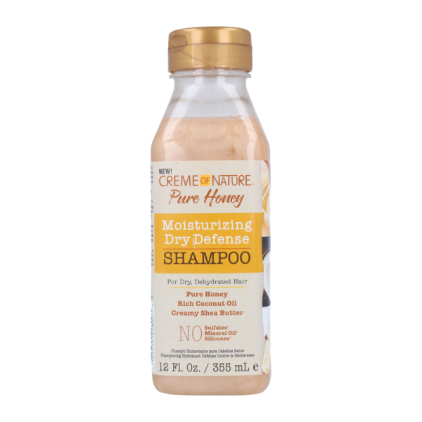 Creme Of Nature Pure Honey Moisturizing Dry Defense Shampoo